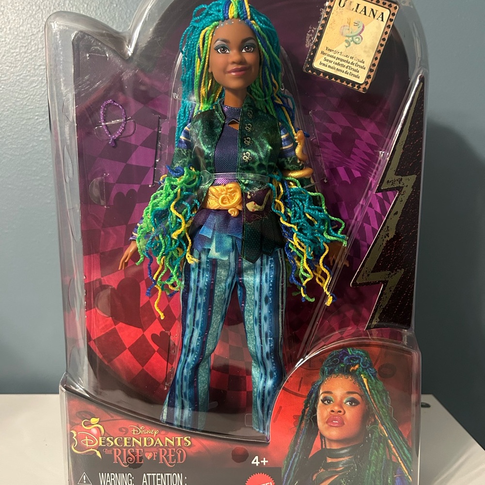 Descendants-The Rise Of Red - Uliana Doll- Disney - New In Box Mattel